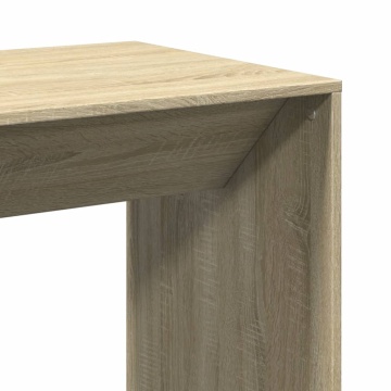Masă bar, stejar sonoma, 51x50x103,5 cm, lemn prelucrat - Img 6