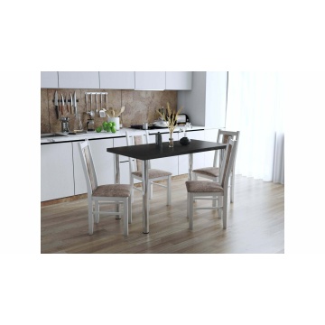 Masa bucatarie elite, wenge, 122x64x75 cm, pal - Img 3
