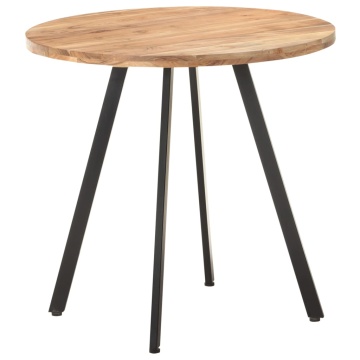 Masă de bucătărie, 80 cm, lemn masiv de acacia - Img 5