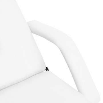 Masă de masaj, alb, 180 x 62 x (86,5-118) cm - Img 6