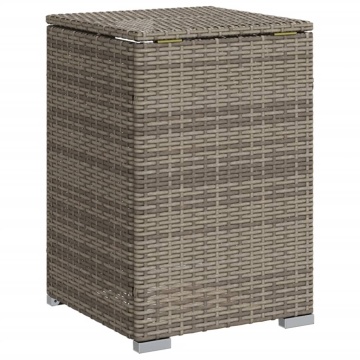 Masă mască acoperire rezervor propan gri 40x40x60 cm poliratan - Img 6