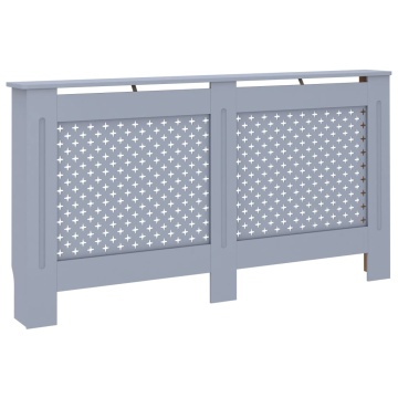 Mască pentru calorifer, antracit, 152 x 19 x 81,5 cm, MDF - Img 2