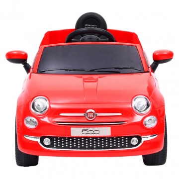 Mașină electrică pentru copii Fiat 500, roșu - Img 2