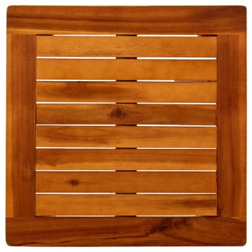 Măsuță de cafea de grădină, 45x45x36 cm, lemn masiv acacia - Img 4