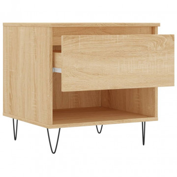 Mese de cafea 2 buc. stejar sonoma 50x46x50 cm lemn compozit - Img 6