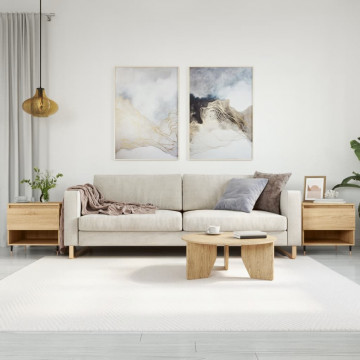 Mese de cafea 2 buc. stejar sonoma 50x46x50 cm lemn compozit - Img 1
