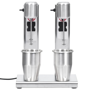Mixer de milkshake cu 2 vase, oțel inoxidabil, 2 L - Img 3