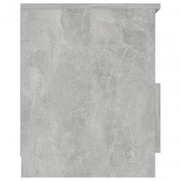 Noptieră, gri beton, 40x40x50 cm ,PAL - Img 4