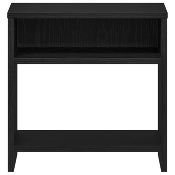 Noptiera stejar negru 40x30x40 cm lemn prelucrat - Img 8