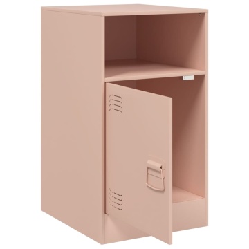 Noptiere, 2 buc., 34,5x39x62 , 34,5x39x62 cm, oțel - Img 5