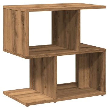 Noptiere 2 buc. stejar artizanal 50x30x51,5 cm lemn prelucrat - Img 4