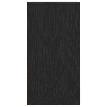 Noptiere cu sertar 2 buc stejar negru 35x34x66,5 cm - Img 6
