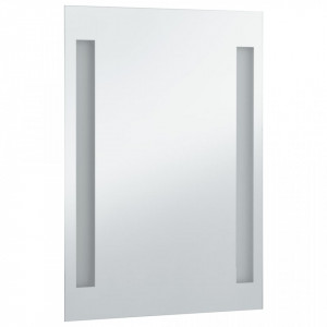 Oglindă cu LED de perete de baie, 60 x 100 cm - Img 3