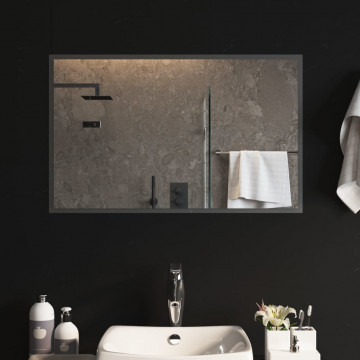 Oglindă de baie cu LED, 50x80 cm - Img 4
