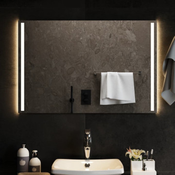 Oglindă de baie cu LED, 90x60 cm - Img 1