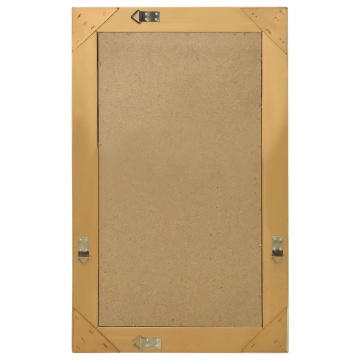 Oglindă de perete în stil baroc, auriu, 50 x 80 cm - Img 3