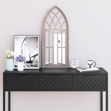 Oglindă,nisip, 70x30 cm,fier, pentru utilizare în interior - Img 1