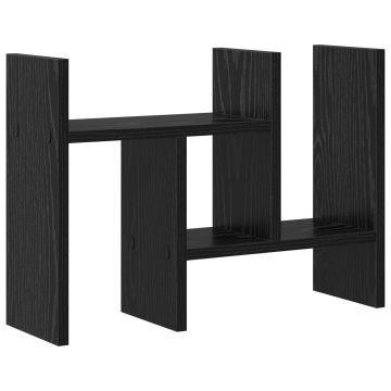 Organizator birou Stejar negru 50x15.5x35.5 cm lemn industrializat - Img 2