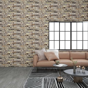 Panouri de perete 3D, model cărămidă, multicolor, 11 buc., EPS - Img 1