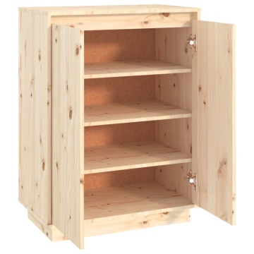 Pantofar, 60x35x80 cm, lemn masiv de pin - Img 6