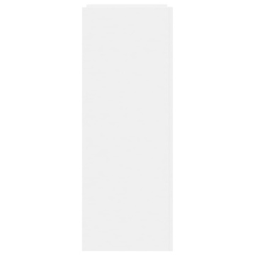 Pantofar, alb, 52x37,5x100 cm, lemn prelucrat - Img 8