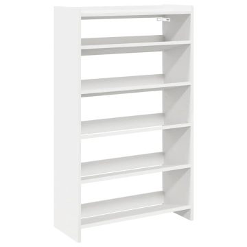Pantofar, alb, 60x25x100 cm, lemn prelucrat - Img 2