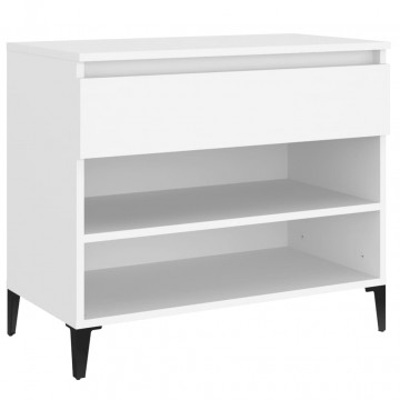 Pantofar, alb, 70x36x60 cm, lemn prelucrat - Img 2