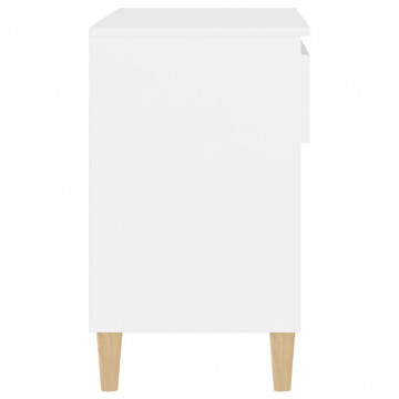 Pantofar, alb, 70x36x60 cm, lemn prelucrat - Img 7