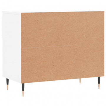 Pantofar, alb, 70x36x60 cm, lemn prelucrat - Img 7