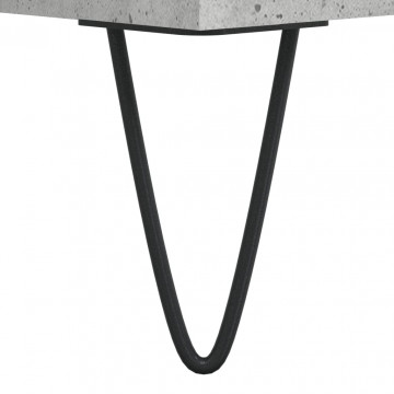 Pantofar, gri beton, 102x36x60 cm, lemn prelucrat - Img 7