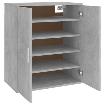Pantofar, gri beton, 60x35x70 cm, PAL - Img 7