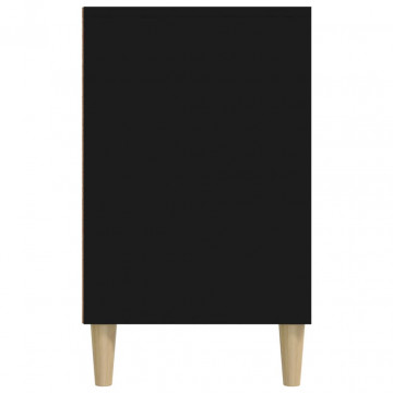 Pantofar, negru, 102x36x60 cm, lemn compozit - Img 5
