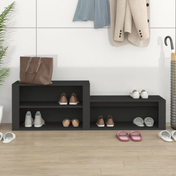 Pantofar, negru, 150x35x45 cm, lemn prelucrat - Img 2