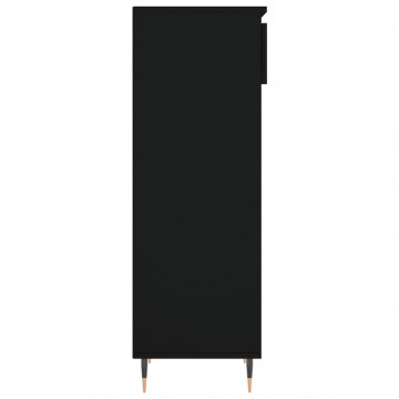 Pantofar, negru, 40x36x105 cm, lemn compozit - Img 6