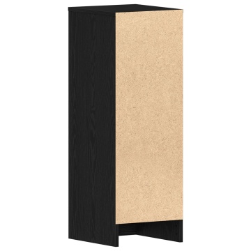 Pantofar, stejar negru, 32x35x92 cm, lemn prelucrat - Img 4