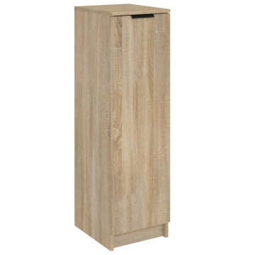 Pantofar, stejar sonoma, 30x35x100 cm, lemn compozit - Img 2