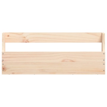 Pantofare de perete, 2 buc., 59x9x23 cm, lemn masiv pin - Img 8