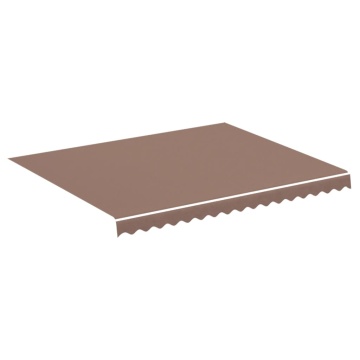 Pânză de rezervă pentru copertină, maro, 3x2,5 m - Img 2