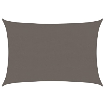 Pânză parasolar, antracit, 5x6 m, HDPE, 160 g/m² - Img 2