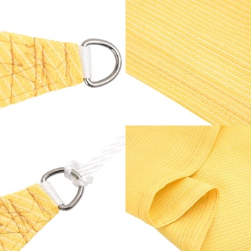 Pânză parasolar, bej, 3 x 5 m, HDPE, 160 g/m² - Img 6