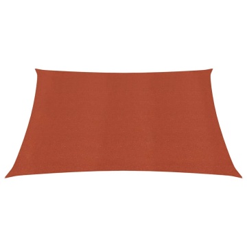Pânză parasolar, cărămiziu, 160 g/m², 2,5x3 m, HDPE - Img 2