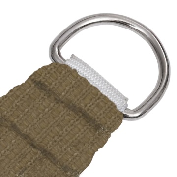 Pânză parasolar, taupe, 2x5 m, HDPE, 160 g/m² - Img 4