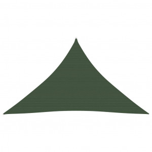 Pânză parasolar, verde închis, 4x4x5,8 m, HDPE, 160 g/m² - Img 1