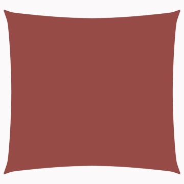 Parasolar din țesătură oxford, pătrat, 3,6 x 3,6 m, cărămiziu - Img 2