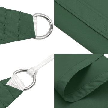 Parasolar verde închis 2,5x4 m țesătură oxford dreptunghiular - Img 6