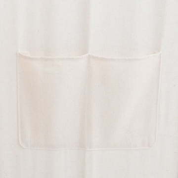 Paravan cameră, 5 panouri, crem, 200x170x4 cm, material textil - Img 4