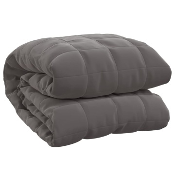 Pătură grea, gri, 200x230 cm, 9 kg, material textil - Img 2