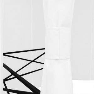 Pavilion de grădină cu perdele, alb, 360x312x265 cm, 180 g/m² - Img 5