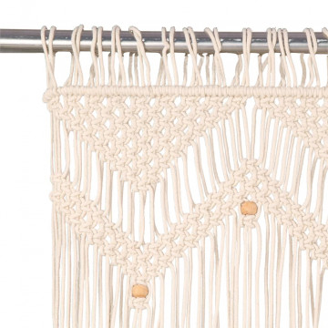 Perdea macrame, 140 x 240 cm, bumbac - Img 2