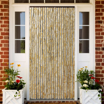 Perdea pentru insecte, bej, 90x220 cm, Chenille - Img 1